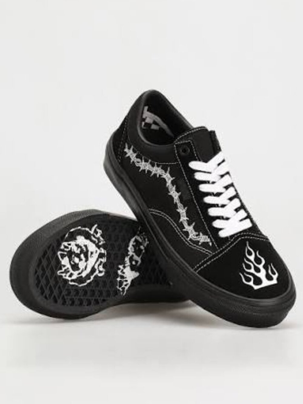 Elijah Berle x Vans Skate Old Skool 'Black' Skate Shoes - Picture 14 of 16